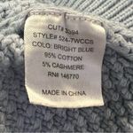 RE/DONE  Womens Cable Knit Cropped Sweater Sz M Fisherman Preppy Coastal Grandma Photo 8