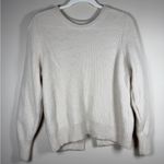 Ba&sh  Cashmere Open Back Waffle Knit Sweater Sz 6 Photo 1