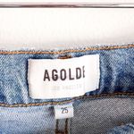 AGOLDE  Riley Distressed Straight Leg Jeans Size 25 Photo 5