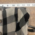 Hollister Romper Plaid Womens Small Black Tan Sleeveless Pockets Summer Beach Photo 7