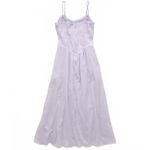 American Eagle AE 100% Cotton Bella Bow Midi Dress Lavender NWT XXL Photo 2