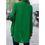 SheIn Designer Style Women's Blouse Size 4XL Shirt Relaxed Fit Office Siren Career Photo 3