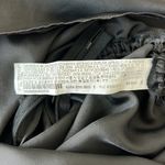 ZARA  Woman’s Ruched Skirt Satin Effect Dress Black Size Small Photo 8