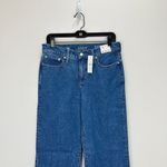 J.Crew Lower Rise Full Length Slim Wide Jean Elaine Wash Semi Stretch US 26 NWT Photo 10
