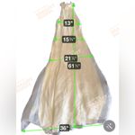 SONYA MODA NOELLE GOWN, Size Small, $580 Yellow Photo 15