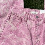 Urban Outfitters NWT BDG High Waisted Cowboy Straight Jeans Pink Rose Size 26 Photo 5