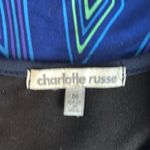 Charlotte Russe  Black Maroon and Navy Blue Colorblock Dress Photo 7