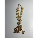 Boho Chic Necklace Geometric‎ Bead Statement Necklace Adjustable Brown Photo 4