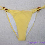 NEW Rhythm Free People‎ Ring Itsy Bikini Bottom in yellow, size L Yellow Size L Photo 0