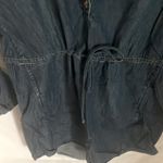 Lucky Brand : Blue Denim Dress- pockets- Midi- belted at the waist- M Photo 7