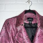 Urban Outfitters Belted Snakeskin Trench Coat Photo 7