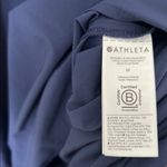 Athleta  Presidio Traveler Maxi Dress Navy Blue Long Relaxed Dress Medium NWT Photo 6