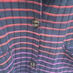 Free People  Multicolor Plaid Blazer Photo 6