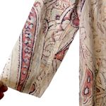 Chico's Multi-Print Linen Jacket Paisley Vanity Size 0 (Small) Style 570179483 Photo 8