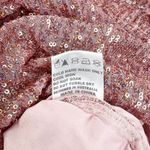 Hello Molly  Frequent The Club Pink Rose Gold Sequin Off Shoulder Mini Dress 2 Photo 8