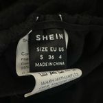 SheIn SZ S Allurite Plunging Neck Ruched Bodycon Dress Photo 5