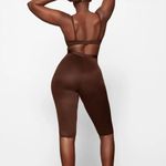 SKIMS NWT   barely there cropped legging - espresso SZ-2X Photo 2