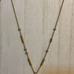 Madewell  gold tone Y necklace Photo 2