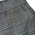 Christopher & Banks  Womens Sz 10 Grey Black Plaid Trouser Pants Business Casual Photo 3
