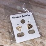 Geometric Diamond Shaped Stud Photo 2