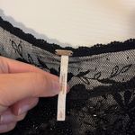 Free People  Black Lace Tunic/Sheer Dress Size Large Photo 1