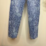 LOGO By Lori Goldstein  Boho Paisley Print Relaxed Straight Leg Pants size 6 Photo 5