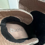 Bueno Women's Elliott Ankle Boots Size 9 Stone Nubuck Gray Block Heel Zip Side Photo 7