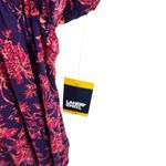 Lands' End NWT Floral Dolman Sleeve Lightweight Short Cover Up Dress Sz M 1 Photo 4