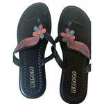 UKGOGO toe sandals pinks blues EU 41 Pink Size 10 Photo 0