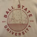 ball state cropped sweatshirt Tan Photo 1