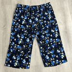 Halogen  • floral wide leg crops plus size 2X Photo 3