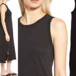 Current/Elliott  The Perfect Muscle Tee Dress Black Photo 1