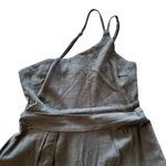 Gray Women's Wide leg One Arm Jumpsuit Photo 2