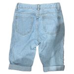 Bermuda FASHION Light Wash  Cuffed Shorts Sz 2 Photo 1