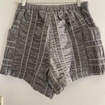 Doe & Rae  grey drawstring shorts with pockets S Photo 5