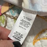 First Love  Floral Multicolor Women's Top size medium v-neck stretchy springtime Photo 4