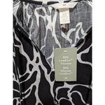 H&M Black white patterned tunic Dress XSmall Photo 2