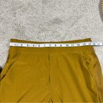 Athleta  Brooklyn Mid Rise Ankle Pants Pull On Outdoor Travel in Brass Yellow 6 Photo 10