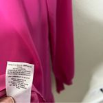 Anthropologie  Mare Mare Hot Pink Ling Sleeve Tunic Dress Dropped Waist Size XS Photo 5