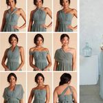 Birdy Grey  Grace Convertible‎ Chiffon Bridesmaid Dress in Rose Quartz Size S NWT Photo 12