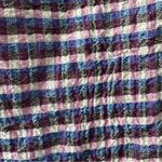 Maeve Anthropologie Waverly Dress One-Shoulder Checkered gingham midi asymmetric Photo 10