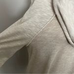 Free People Beach Top Tunic Two Body Corps Deux Cowl Relaxed Fit Lounge Oatmeal Photo 4