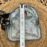 PINK - Victoria's Secret Victoria's Secret PINK Clear Mini Backpack with Dog Logo and Holographic Sparkle Photo 7