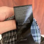 Urban Outfitters Isaac Plaid Romper Short Back Lace Up Grey Size Large Photo 5