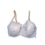 Thirdlove ✨ Memory Foam Lace Balconette Sz 34E Lavender/Tan Bra✨ Photo 3