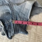 Torrid Mid-Rise Light Wash Raw Hem Cutoff Denim Stretch Shorts Size 16 Photo 7