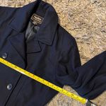 Steve & Barry's Steve And Barry’s Navy Blue Wool Pea Coat Women Size XL Photo 2