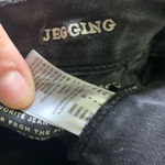 American Eagle  black stretchy normcore 6 short jeggings Photo 2