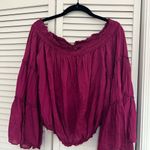 Free People  Off the Shoulder Bell Sleeve Top Photo 1