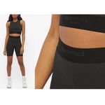 Fear of god  ESSENTIALS Athletic Bike Shorts in Iron Size X-Small Photo 1